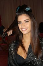 SARA SAMPAIO on the Backstage of Victoria’s Secret Fashion Show in New York 11/08/2018