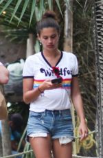 SARA SAMPAIO Out and About in Tulum 11/27/208
