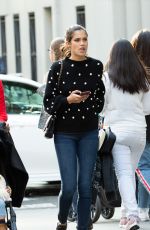 SARA SAMPAIO Out at Washington Square Park in New York 10/31/2018