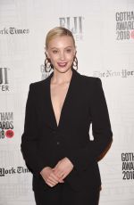SARAH GADON at Gotham Indepedent Film Awards 2018 in New York 11/26/218