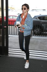SARAH HYLAND at Los Angeles International Airport 11/08/2018