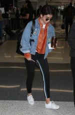 SARAH HYLAND at Los Angeles International Airport 11/08/2018