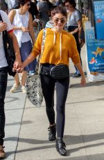 SARAH HYLAND Shopping at Farmers Market in Studio City 11/04/2018