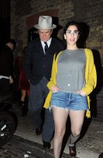 SARAH SILVERMAN at Chiltern Firehouse in London 11/26/2018