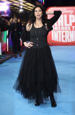 SARAH SILVERMAN at Ralph Breaks the Internet Premeire in London 11/25/2018
