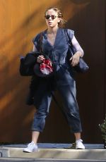 SCARLETT JOHANSSON Arrives at Disney Studios in Burbank 11/13/2018