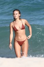 SELENA WEBER in Bikini on the Beach in Miami 11/13/2018