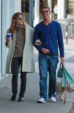 SELMA BLAIR Wearing a Fake Tiny Hand Out in Los Angeles
