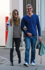 SELMA BLAIR Wearing a Fake Tiny Hand Out in Los Angeles