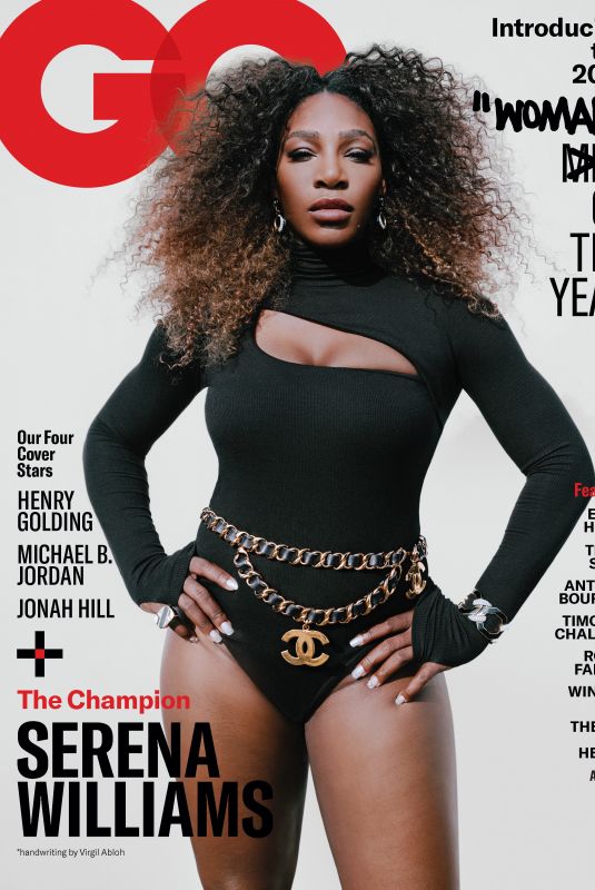 SERENA WILLIAMS on the Cover of GQ 2018 Women of the Year Issue