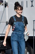 SHAILENE WOODLEY on the Set of Drake Doremus Drama in Los Angeles 11/09/2018