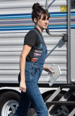 SHAILENE WOODLEY on the Set of Drake Doremus Drama in Los Angeles 11/09/2018