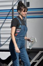 SHAILENE WOODLEY on the Set of Drake Doremus Drama in Los Angeles 11/09/2018