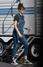 SHAILENE WOODLEY on the Set of Drake Doremus Drama in Los Angeles 11/09/2018