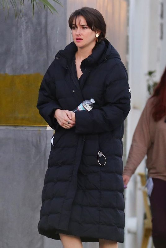 SHAILENE WOODLEY on the Set of Drake Doremus Drama in Los Angeles 11/14/2018
