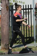 SHAILENE WOODLEY on the Set of Drake Doremus Drama in Los Angeles 11/19/2018