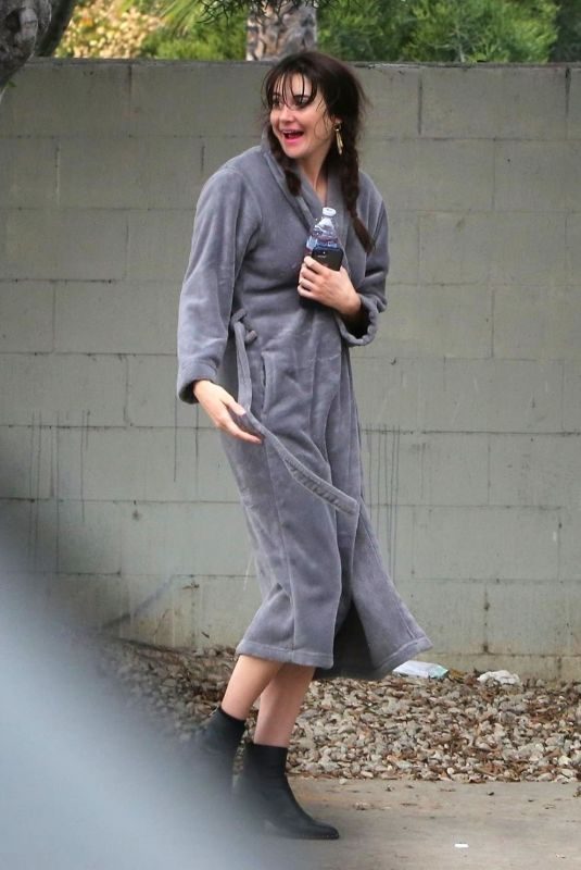 SHAILENE WOODLEY on the Set of Drake Doremus Drama in Los Angeles 11/19/2018
