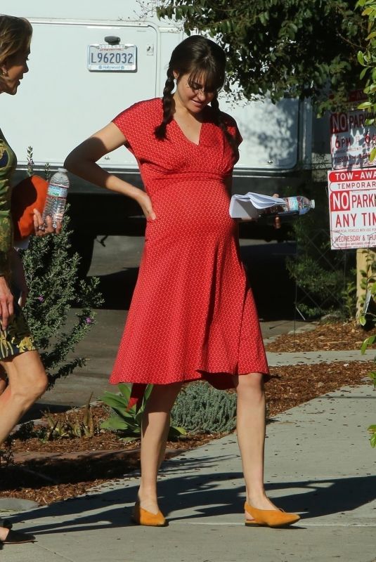 SHAILENE WOODLEY on the Set of Drake Doremus Drama in Los Angeles 11/26/2018