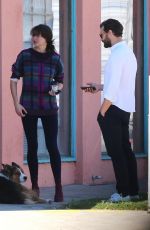 SHAILENE WOODLEY on the Set of Drake Doremus Drama in Los Angeles 11/27/2018