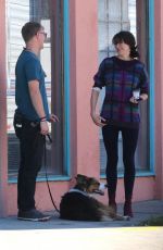 SHAILENE WOODLEY on the Set of Drake Doremus Drama in Los Angeles 11/27/2018