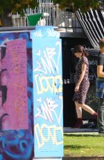 SHAILENE WOODLEY on the Set of Drake Doremus Project in Los Angeles 11/16/2018