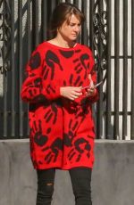 SHAILENE WOODLEY Taking a Break on the Set of Drake Doremus Drama in Los Angeles 11/13/2018