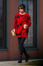 SHAILENE WOODLEY Taking a Break on the Set of Drake Doremus Drama in Los Angeles 11/13/2018