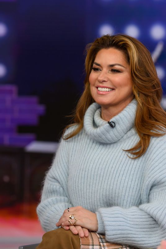 SHANIA TWAIN at Today Show in New York 11/13/2018