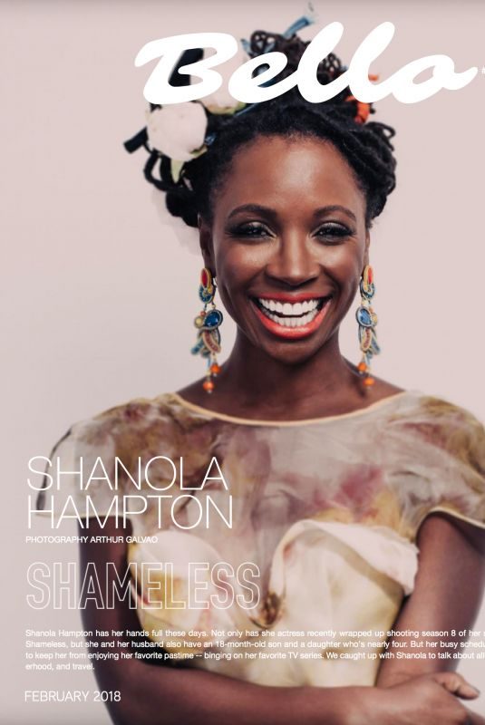 SHANOLA HAMPTON in Bello Magazine