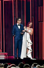 SHARNA BURGESS at 2018 CMA Awards in Nashville 11/14/2018