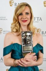 SHAUNA MACDONALD at British Academy Scotland Awards in Glasgow 11/04/2018