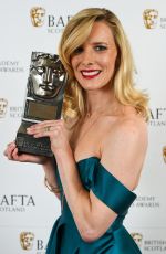 SHAUNA MACDONALD at British Academy Scotland Awards in Glasgow 11/04/2018
