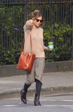 SIENNA MILLER Out and About in New York 11/01/2018