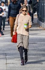 SIENNA MILLER Out and About in New York 11/01/2018