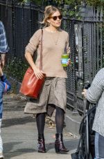 SIENNA MILLER Out and About in New York 11/01/2018