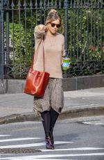 SIENNA MILLER Out and About in New York 11/01/2018