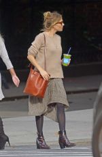 SIENNA MILLER Out and About in New York 11/01/2018