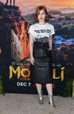 SIERRA MCCORMICK at Mowgli Premiere in Los Angeles 11/28/2018