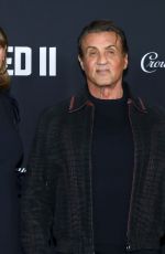 SISTINE STALLONE and JENNIFER FLAVIN at Creed II Premiere in New York 11/14/2018