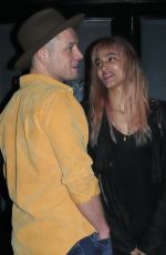 SOFIA BOUTELLA and Taron Egerton at Craig;s Restaurant in West Hollywood 11/15/208