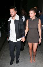 SOFIA RICHIE and Scott Disick at Craig