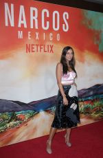 SOFIA SISNIEGA at Narcos: Mexico Season 1 Premiere in Los Angeles 11/14/2018