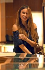 SOFIA VERGARA in Ripped Jeans Out Shopping in Beverly Hills 11/20/2018
