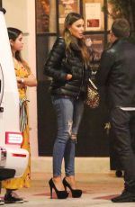 SOFIA VERGARA Out for Dinner in West Hollywood 11/10/2018