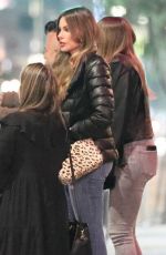 SOFIA VERGARA Out for Dinner in West Hollywood 11/10/2018