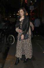 SOPHIE MCSHERA, JOANNE FROGGATT and LAURA CARMICHAEL at Soho House in London 11/17/2018