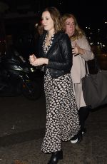 SOPHIE MCSHERA, JOANNE FROGGATT and LAURA CARMICHAEL at Soho House in London 11/17/2018