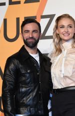 SOPHIE TURNER at Louis Vuitton Volez Voguez Voyagez Exhibition in Shanghai 11/15/2018