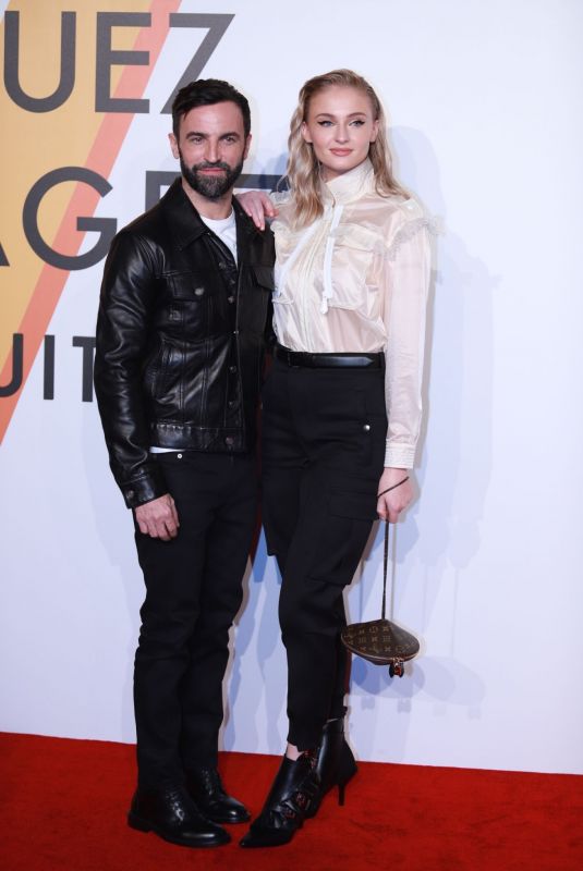 SOPHIE TURNER at Louis Vuitton Volez Voguez Voyagez Exhibition in Shanghai 11/15/2018
