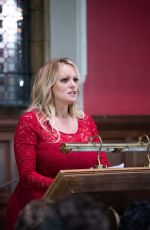 STORMY DANIELS at Oxford Union in Oxford 11/15/2018